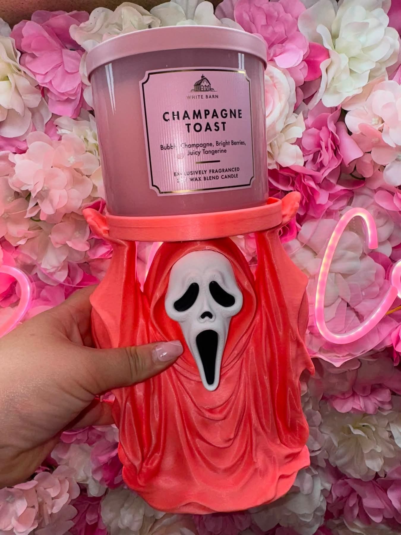 3D Printed Candle Holder - Halloween #1
