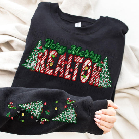 Very Merry Realtor w sleeve