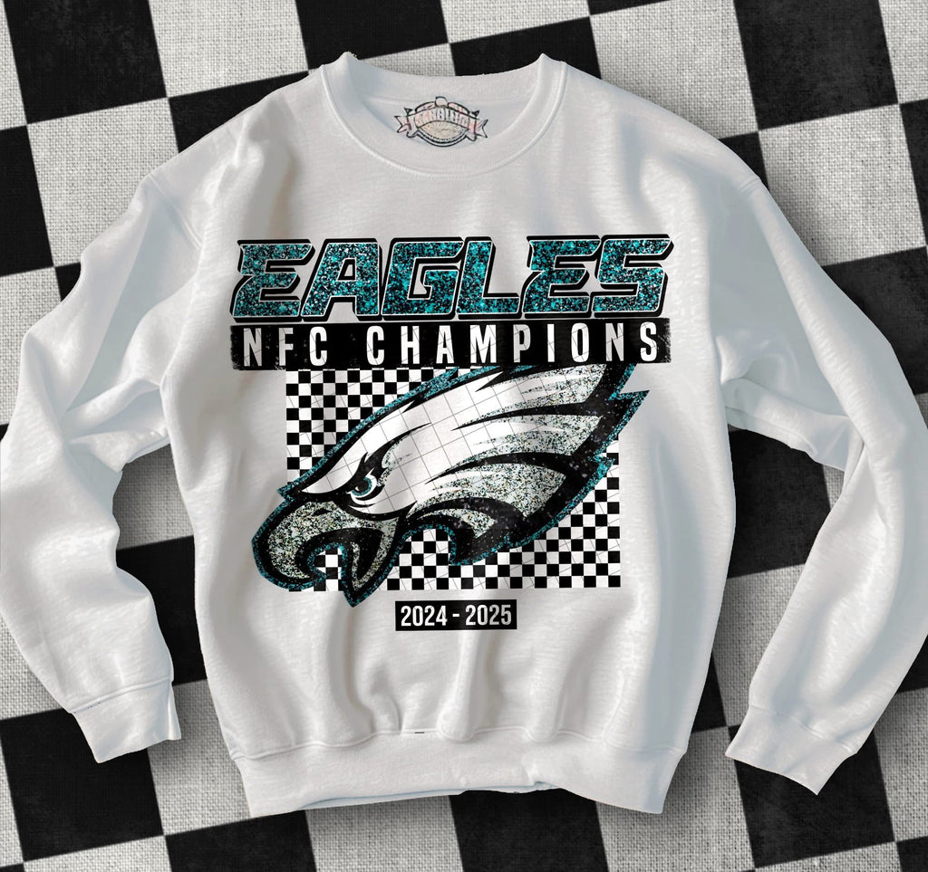 Eagles NFC Faux Sequin