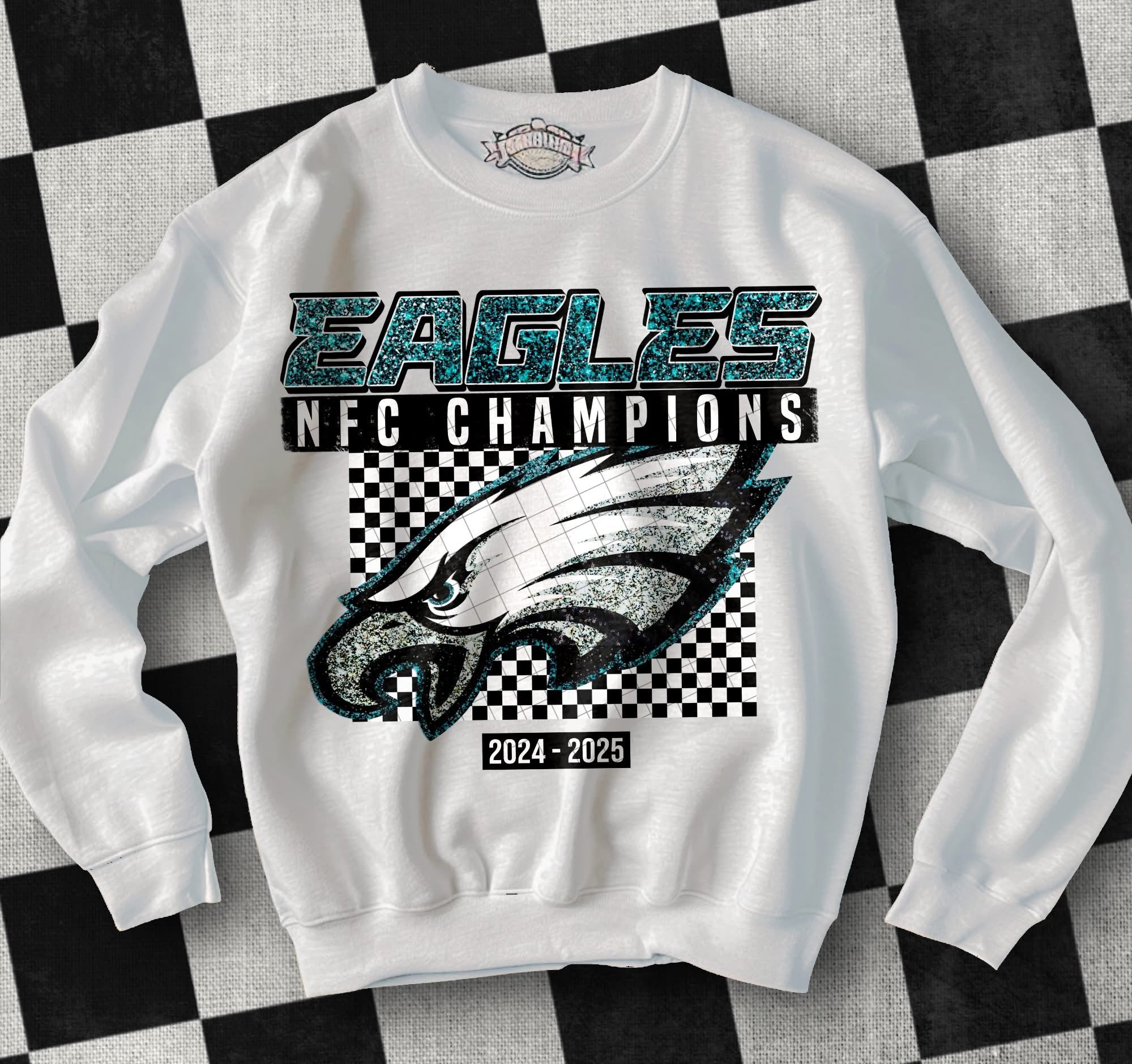 Eagles NFC Faux Sequin