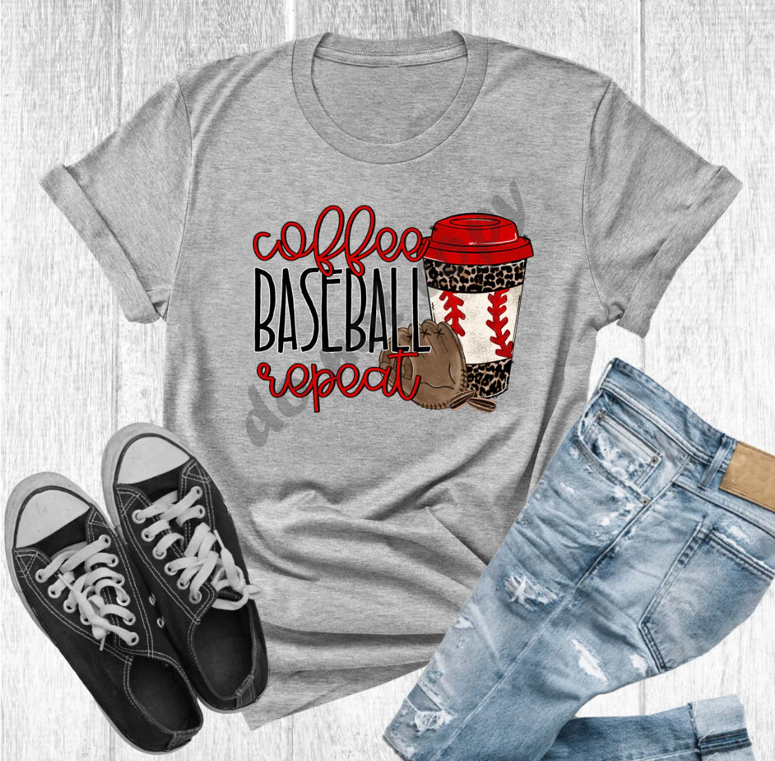 Coffee Baseball Repeat