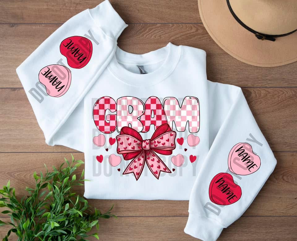 Valentine Gram w names