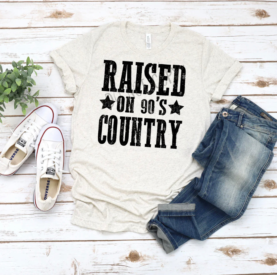 Raised on 90's Country (Black)