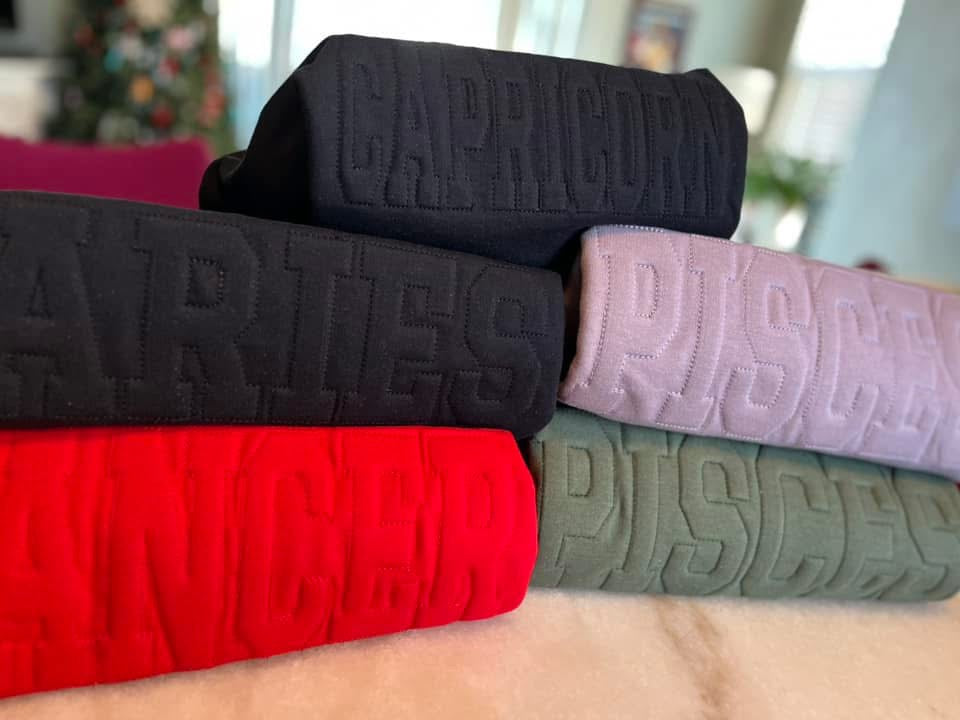 Embossed Sweatshirts