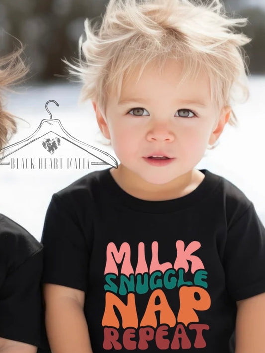 Milk Snuggle Nap Repeat