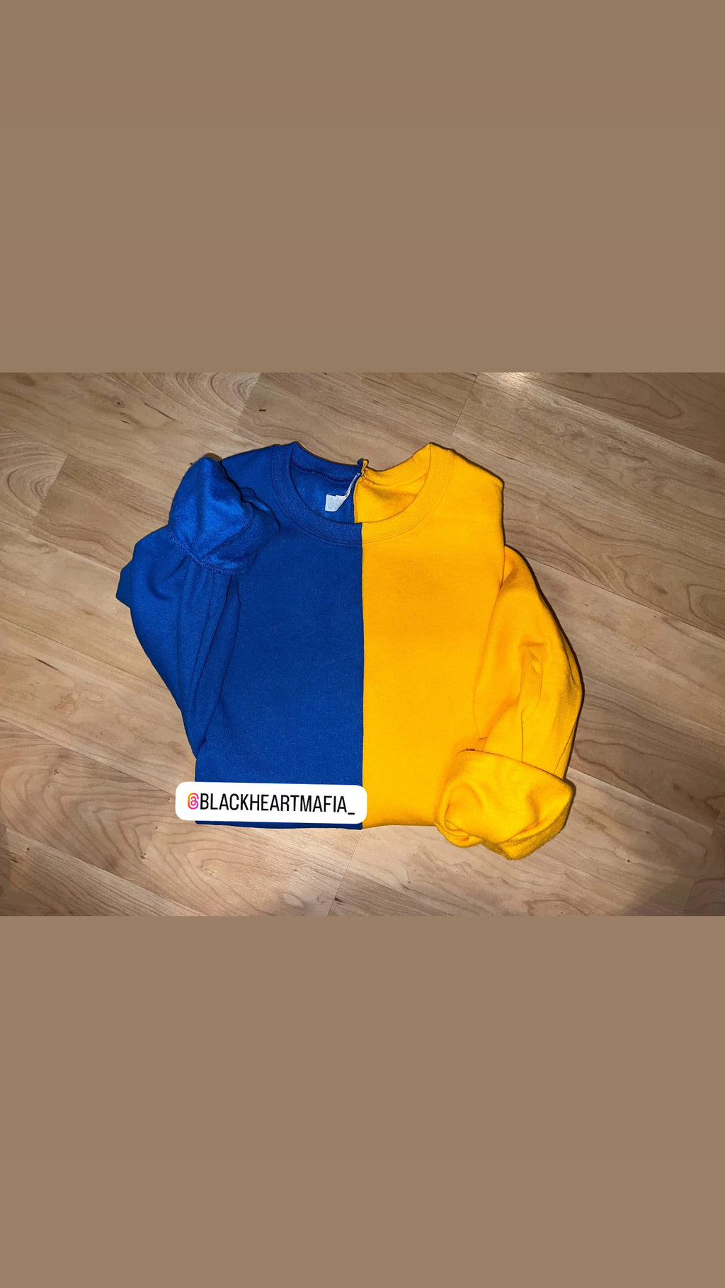 Color Split Sweatshirt