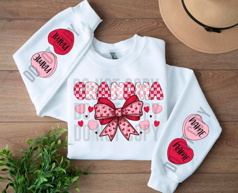 Valentine Grandma w names