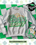 Beer Light Faux Embroidered