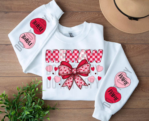 Valentine MeMaw w names