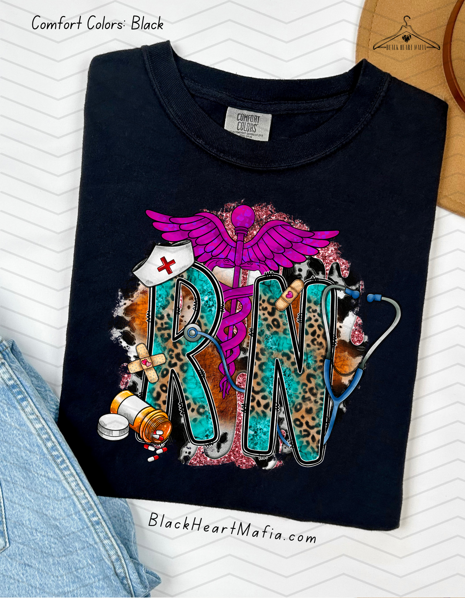 RN Leopard Print