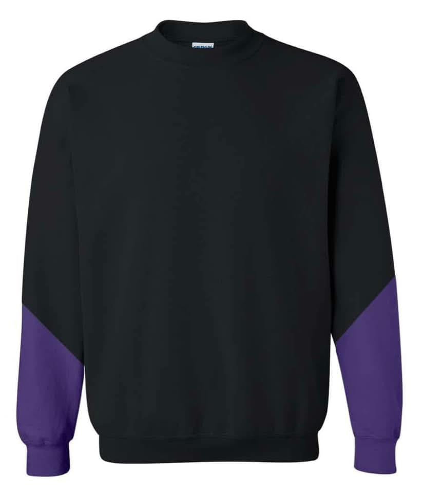 Color Block Sleeve Sweatshirt