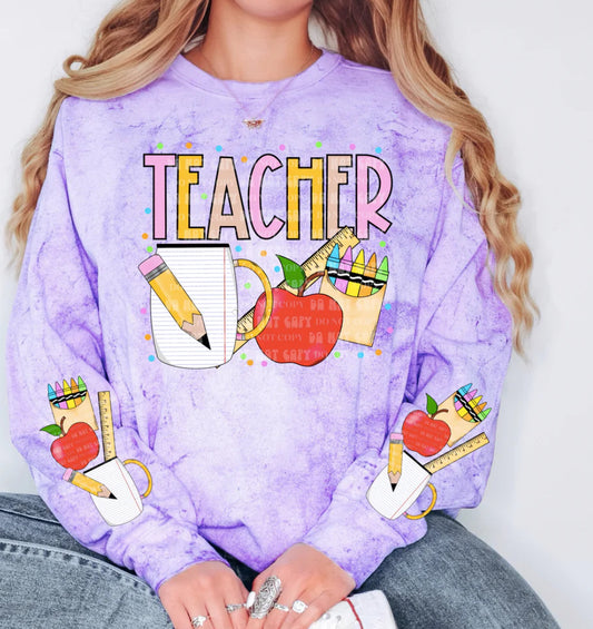 Teacher w/ Sleeves