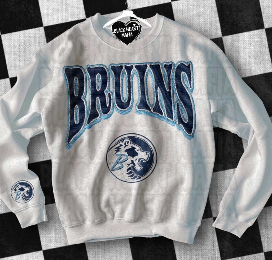 Bruins Exclusive Faux Embroidery