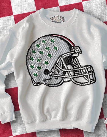 Ohio State Faux Patch Embroidery