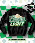 Beer Light Faux Glitter