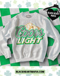 Beer Light Faux Glitter