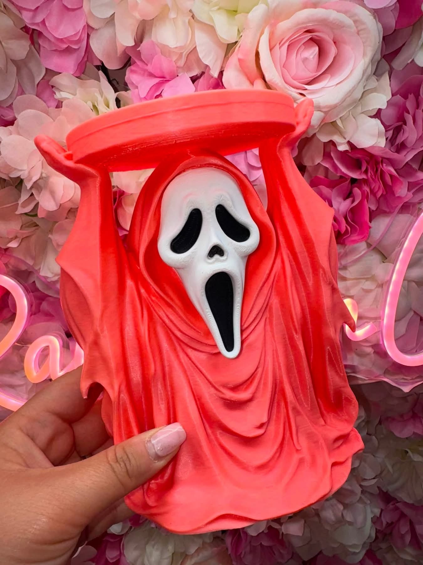 3D Printed Candle Holder - Halloween #1