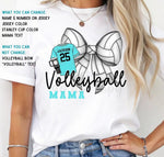 Custom Volleyball Mama